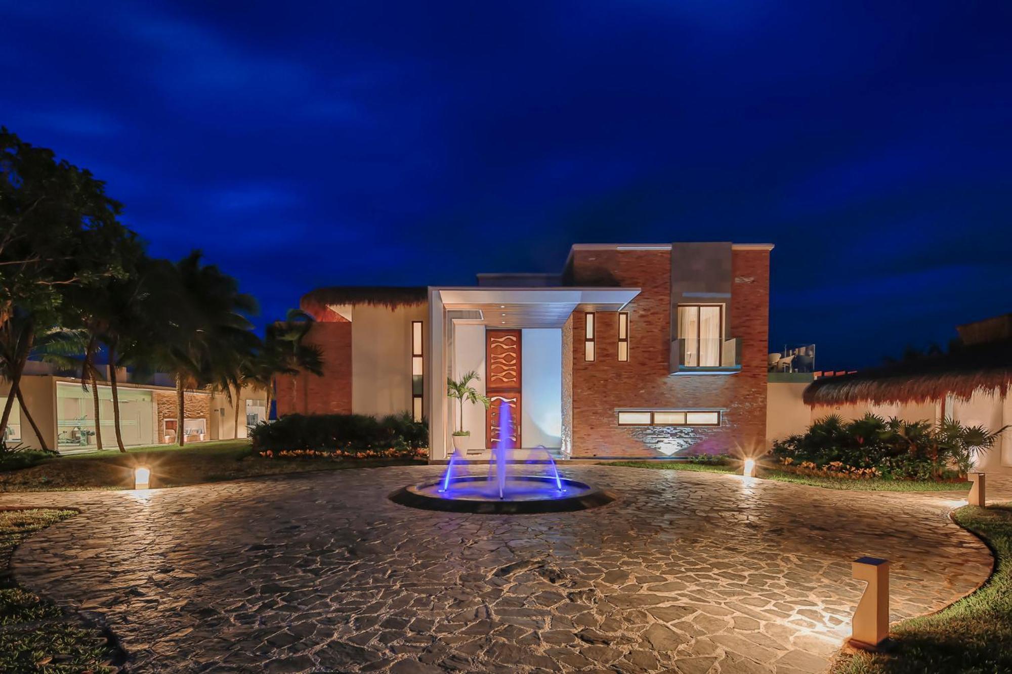 Azul Villa Esmeralda Puerto Morelos Bagian luar foto