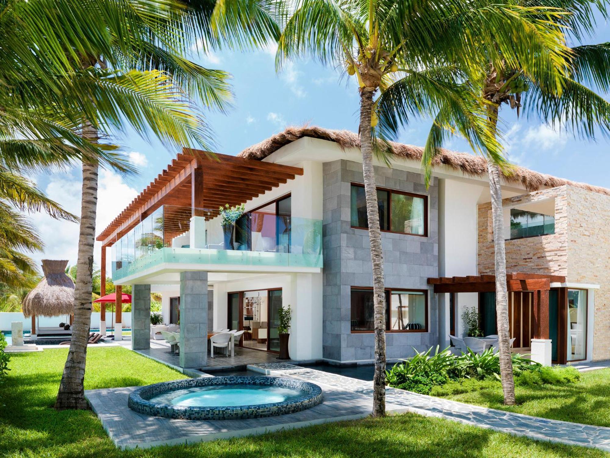 Azul Villa Esmeralda Puerto Morelos Bagian luar foto