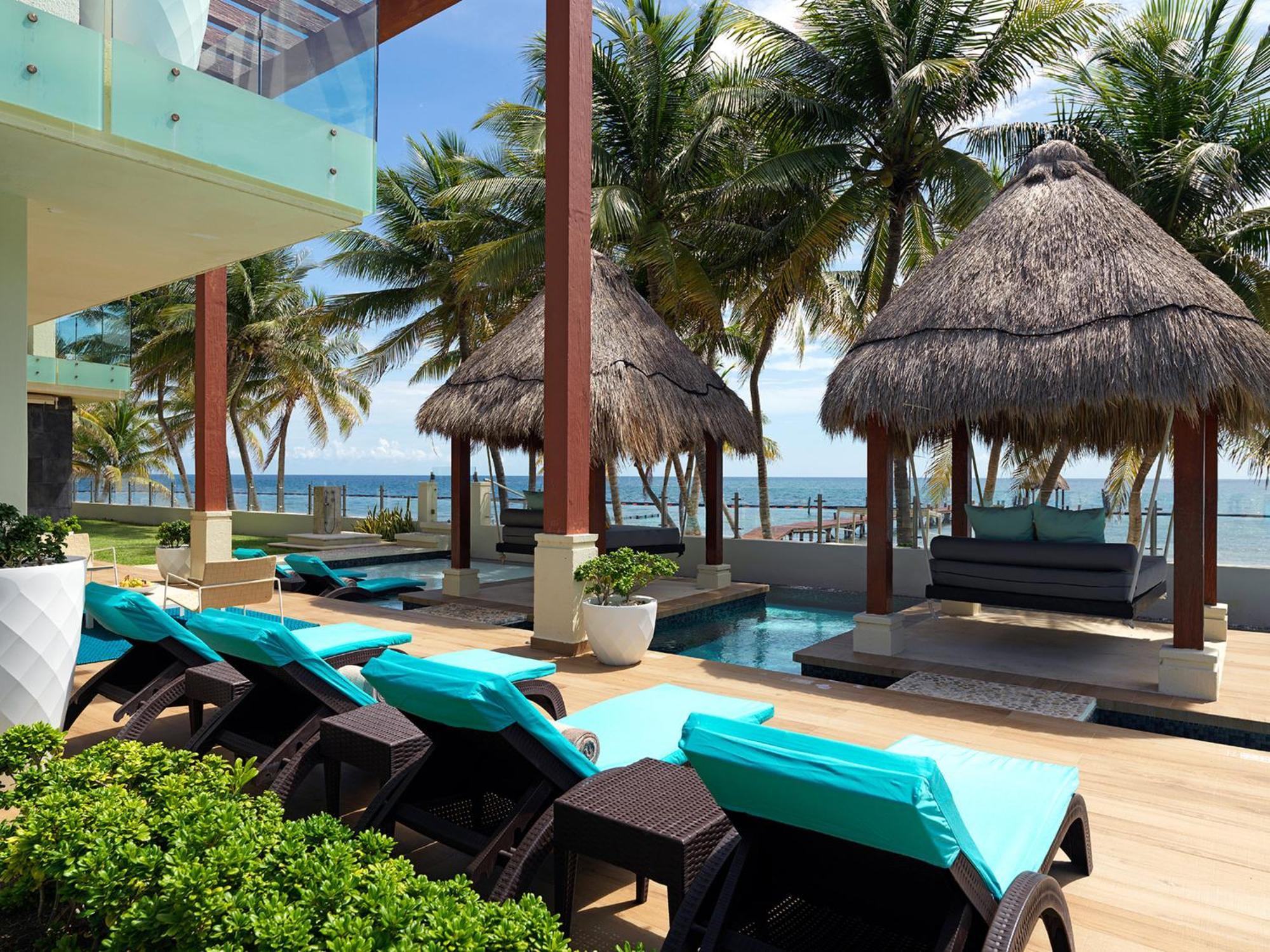 Azul Villa Esmeralda Puerto Morelos Bagian luar foto