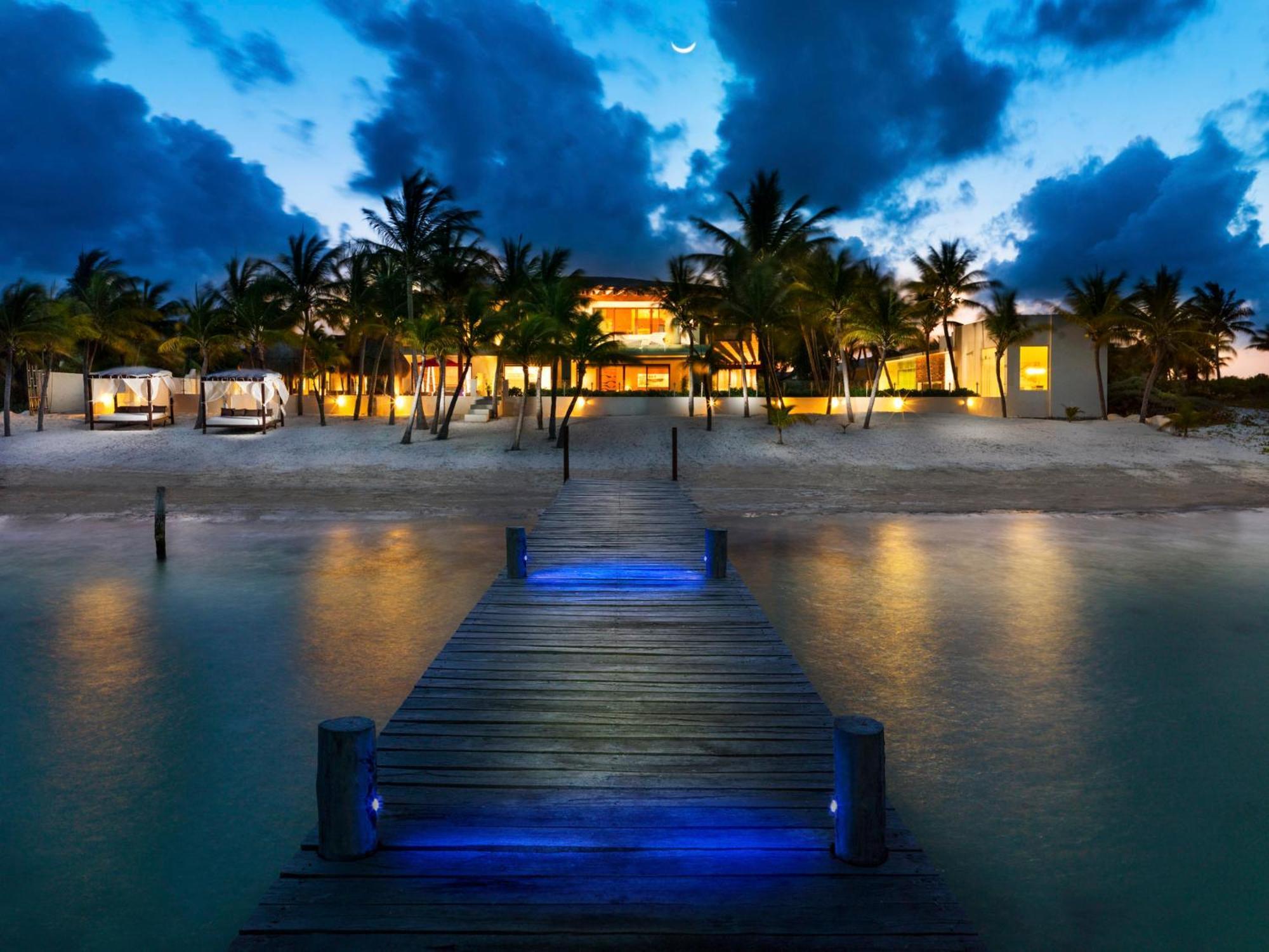 Azul Villa Esmeralda Puerto Morelos Bagian luar foto